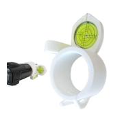 Byuexhp Mini niveau à bulle | Guide de mesure horizontal rond | Petit niveau à bulle Accessoires | Pour tourne-disque, appareil photo, plateau platine, trépied, peinture murale, image, cadre, remorque