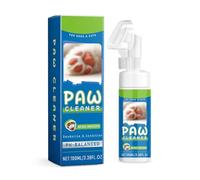 Byuexhp Nettoyant des Pattes de Chien | 100ml Soin Lavage Securite Rapide pour Chien | Soin Lavant pour Pattes de Chiots | pour Chiots Chats et Petits Animaux Usage Maison Voyage et Promenade
