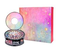 Byuexhp Palette de maquillage, avec rouge à lèvres et rouge à lèvres, 86 couleurs, avec pinceau et correcteur de visage, pour adolescentes, filles, femmes, mères, festival, fête, rendez-vous galant