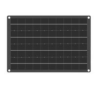 Byuexhp Panneau Solaire Portable - Chargeur De Tablette Étanche 10W,Chargeur De Téléphone Portable Solaire - pour Camping, Randonnée, Voyage en Plein Air, Charge de Téléphone, Ventilateur, Lampe,