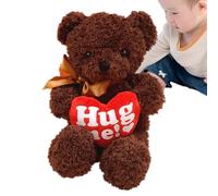 Byuexhp Peluche parlante, câlin en Forme de cœur, pour Petite Amie, Noël, Saint-Valentin, Anniversaire