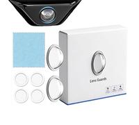 Byuexhp Protection Contre Les intempéries pour caméra de recul, 2 pièces, Protection résistante intempéries, Protecteur d'objectif à Haute Transparence, pour Entretien, Conduite de Nuit, trajets