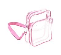 Byuexhp Sac à main clair Pochette Transparente Bandoulière | Cabas De Voyage Bandoulière pour Voyage, École, Plage, Salle de Sport, Concert, Festival, Sports, Vacances, Trajet