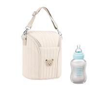 Byuexhp Sac Isotherme pour Biberon Bébé avec Poignée Léger Et Isotherme | Porte-Biberon Pour Avec Sac De Stockage De Lait Pour Lait Maternel Aliments Transport Isotherme Crèche Poussette