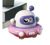 Byuexhp Saucer Jouet - Mignon bateau de fusée - Véhicule sauteur - Activités de plein air - Changement de visage - Aire de jeux intérieure pour tout-petits, filles, garçons, anniversaire d'enfant