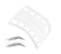 Byuexhp Sourcils - Forme réutilisable avec instructions (français non garanti) - Aide à la mise en forme des sourcils - Pour le maquillage du visage professionnel, débutant, maison, usage quotidien et