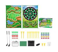 Byuexhp Tapis d'entraînement de Golf, Jeu de Golf en intérieur,Tapis de déchiquetage pour la Pratique du pour | Jeu interactif de et de fléchettes pour Adultes et Adolescents, pour Chambre à