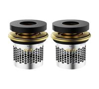 Byuexhp Valve pour pommeaux de douche | Adaptateur en 2 parties avec embout - Vanne d'arrêt pour douche - Pour eau, bidet, installation d'aquarium