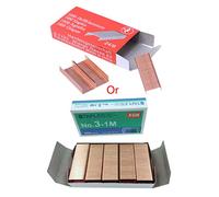 BYUTFA 1000 pièces/boîte 12mm 12# 24/6 pour métal créatif pour agrafes Bureau école Reliure S