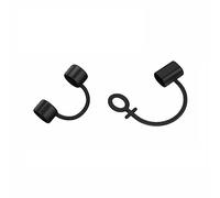 BYUTFA 2 pièces Silicone Anti Perte Couverture Protections Manchon câble convertisseur Support Sangle Attache pour Divers adaptateurs de Charge