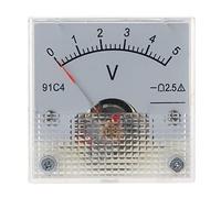 BYUTFA 91C4 pour Compteur d'âge à Panneau analogique, Type mécanique 3/5/10/15/20/30/50/100/150/250V, 10 Styles