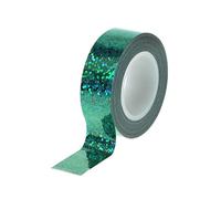 BYUTFA Gymnastique Ruban Rythmique Gymnastique Décoration Holographique Prismatique Glitter Ruban Cerceaux Bâton DIY Scrapbooking Outils Masking Tape
