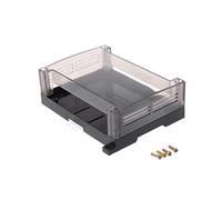 BYUTFA PLC boîtier de Commande Industriel Panneau PLC boîtier de boîtier PLC Din Rail Projet de Montage électronique Bricolage PCB Coque
