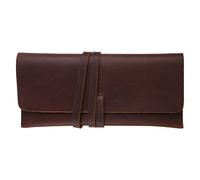 BYUTFA Trousse à Crayons en Cuir Fait à la Main Sac à Stylo rétro Vintage Rouleau à Crayons pour étui Pochette Station