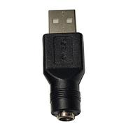 BYUTFA USB vers pour Adaptateur USB 2.0 A mâle vers pour 5.5x2.1mm pour connecteur Femelle Charge Baril Jack Adaptateur d'alimentation pour SM