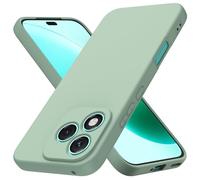 Byvuwiay Coque pour Honor 400 Lite, Ultra Mince Premium Housse Souple en Silicone Liquide, Coque de Protection pour Honor 400 Lite - Matcha