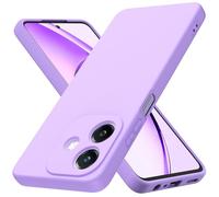 Byvuwiay Coque pour Oppo A40 / A40m, Ultra Mince Premium Housse Souple en Silicone Liquide, Coque de Protection pour Oppo A40 / A40m- Violet Clair