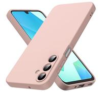 Byvuwiay Coque pour Samsung Galaxy A16 5G, Ultra Mince Premium Housse Souple en Silicone Liquide, Coque de Protection pour Samsung Galaxy A16 5G - Rose