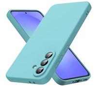 Byvuwiay Coque pour Samsung Galaxy A36 5G, Ultra Mince Premium Housse Souple en Silicone Liquide, Coque de Protection pour Samsung Galaxy A36 5G - Bleu Clair