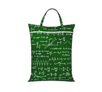 BYwenhopnbs Formules et équations mathématiques - Sac à linge - Sac de voyage imperméable - Sac de lavage avec fermeture éclair