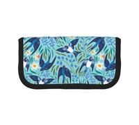 BYwenhopnbs Hirondelles Volantes, Fleurs printanières, Trousse à Crayons Grande capacité, Trousse à Crayons en Toile pour Filles