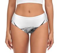 BYwenhopnbs Portrait d'une Vache des Highlands, Culotte de Soutien pour Femme, sous-vêtement Confortable et Doux pour Femme