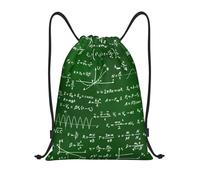 BYwenhopnbs Sac à cordon avec équations mathématiques et formules, sac à dos léger pour la salle de sport, pour hommes et femmes