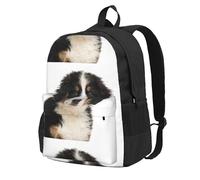 BYwenhopnbs Sac à dos d'école avec 15 compartiments pour ordinateur portable, motif bouvier bernois, pour homme et femme