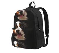 BYwenhopnbs Sac à dos d'école avec 15 compartiments pour ordinateur portable, motif bouvier bernois, pour homme et femme