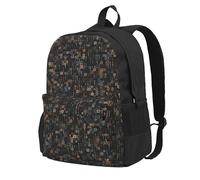BYwenhopnbs Sac à dos d'école, de voyage, pour programmeur, codeur informatique, pour homme et femme, avec 15 compartiments pour ordinateur portable