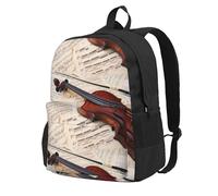 BYwenhopnbs Sac à dos d'école pour violon, sac de voyage pour hommes et femmes, sac à dos universitaire avec 15 compartiments pour ordinateur portable