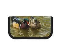 BYwenhopnbs Trousse à Crayons Grande capacité en Toile avec imprimé Canard Domestique pour Filles