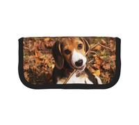 BYwenhopnbs Trousse à Crayons Grande capacité en Toile avec Motif de Beagle Mignon pour Filles