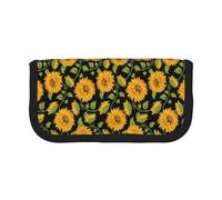 BYwenhopnbs Trousse à Crayons Grande capacité en Toile avec Motif tournesols Mignons pour Filles
