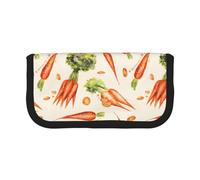 BYwenhopnbs Trousse à Crayons Grande capacité en Toile Motif Carottes aquarelles dessinées à la Main pour Filles