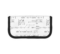 BYwenhopnbs Trousse à Crayons Grande capacité pour l'école de mathématiques et de géométrie, Trousse à Crayons en Toile pour Filles