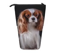 BYwenhopnbs Trousse à Crayons télescopique à Motif de Cavalier King Charles Spaniel avec Ses Petits