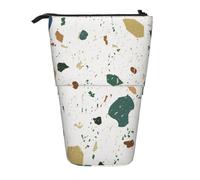 BYwenhopnbs Trousse à Crayons télescopique Terrazzo Seamless Patterns Classic Italian Marble