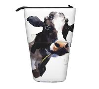 BYwenhopnbs Trousse à Crayons télescopique « Vache avec Une Marguerite »