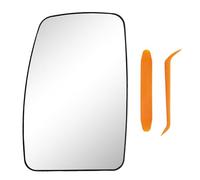 Bywindup Rétroviseur extérieur en verre Rétroviseur latéral convexe chauffant Côté gauche Compatible avec Renault Master 3 DCi Nissan NV400 Opel Movano B CDTi Remplacement pour 963662420R