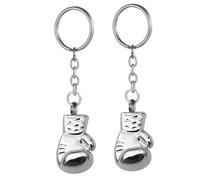 BYXG Porte-Clé Gants De Boxe, Fitness, Personnalisé Pièces Automobiles, En Métal Créatif - 2 Pièces