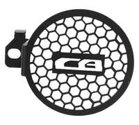 BYYINGS Compatible avec CB125R CB150R CB300R CB650R CB 125 R CB 650 R 2017 2018 2019 2020 2021 2022 2024 Accessoires de Moto Couvercle de klaxon(Black CB Logo)