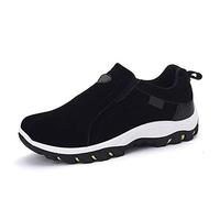 BYYLECL Chaussures de randonnée à enfiler pour homme, bon soutien de la voûte plantaire, faciles à mettre et à enlever, respirantes et légères, décontractées et antidérapantes