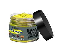 BYYLECL Pâte de réparation de couleur pour cuir, kit de réparation pour canapés, peinture pour cuir pour siège de voiture/canapé/chaussures, cire de polissage crème colorante