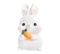 BYYLECL Tirelire Little Bunny - Tirelire en forme de lapins mignons pour enfants - Tirelire anti-chute - Grande capacité - Lapin de Pâques - Grande capacité