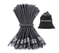 BYZANDQI Extenseur avec crochets, tendeur en caoutchouc pour bâches, caoutchoucs de tente, bâche pour camping (25, 20 cm)