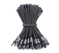 BYZANDQI Extenseur avec crochets, tendeur en caoutchouc pour bâches, caoutchoucs de tente, bâche pour camping (12, 20 cm)