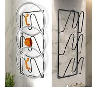 BYZESTY 2 Pièces Support pour Couvercle de Casserole, Support de Côtes en Acier Inoxydable Réglable Support de Côtes de Rechange Organisateur de Stockage pour Couvercles de Casseroles