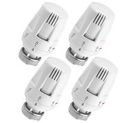 BYZESTY Thermostatique Radiateur Tête Robinet 4 Pièces, Connectée M30 X 1,5