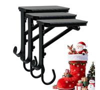 Byzieir Support Porte-Bas De Noël Métal Robuste Antidérapant Et Ajustable